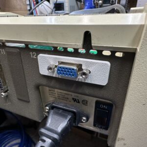 Apple //e DB25 Back Plate with DB9 Opening