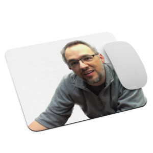 "Hi, I'm Joe!" Mouse pad